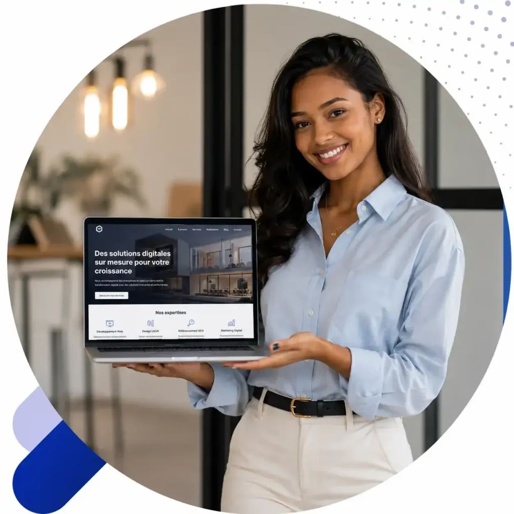 Création de site internet sur mesure moderne, responsive et optimisé SEO par Oovertech.